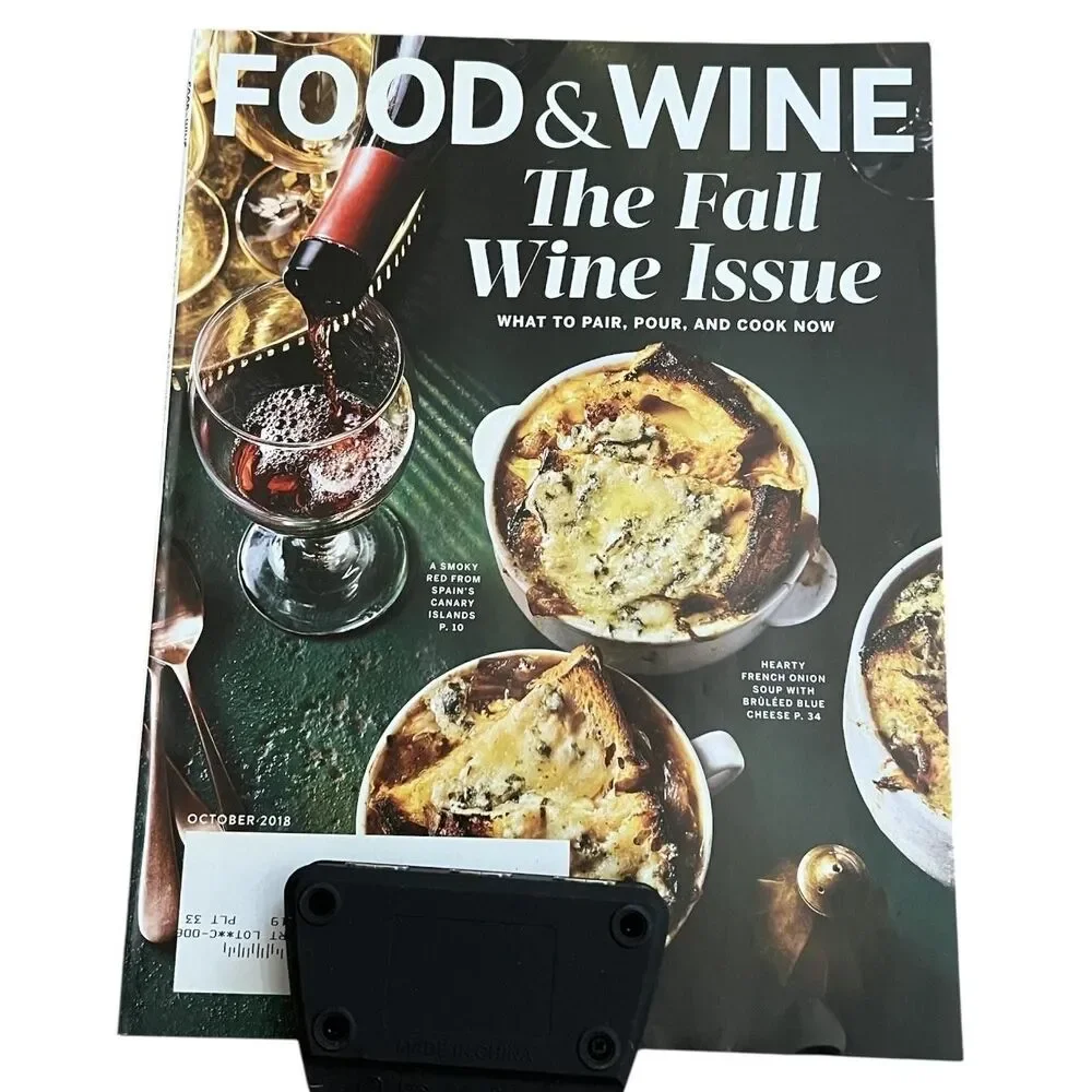 Food & Wine Magazine Lot 6 2018 2019 Issues Entertainment Weekly Game Of Thrones